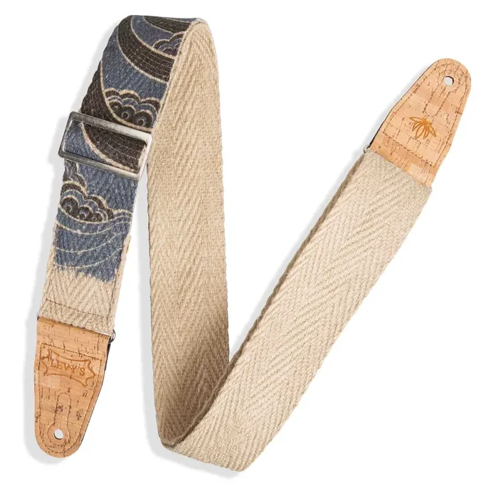 Levy’s Leathers MH8P-001, 2” Hemp Webbing Guitar Strap Fashion