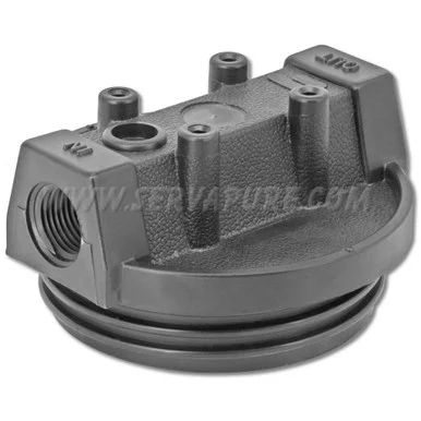 LIMITED QUANTITIES – NO REPLACEMENT – Pentek 154083, 1/2” In/Out, Black Cap, No PR for Slim Line Housing