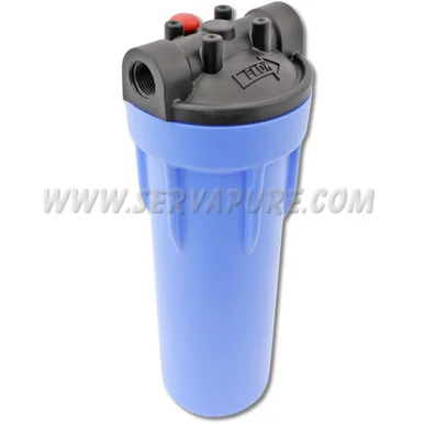 LIMITED QUANTITIES – NO REPLACEMENT – Pentek 158621, 3G Slim Line, 1/2” In/Out, #10 Blue/Black, MB w/ PR, PLT4