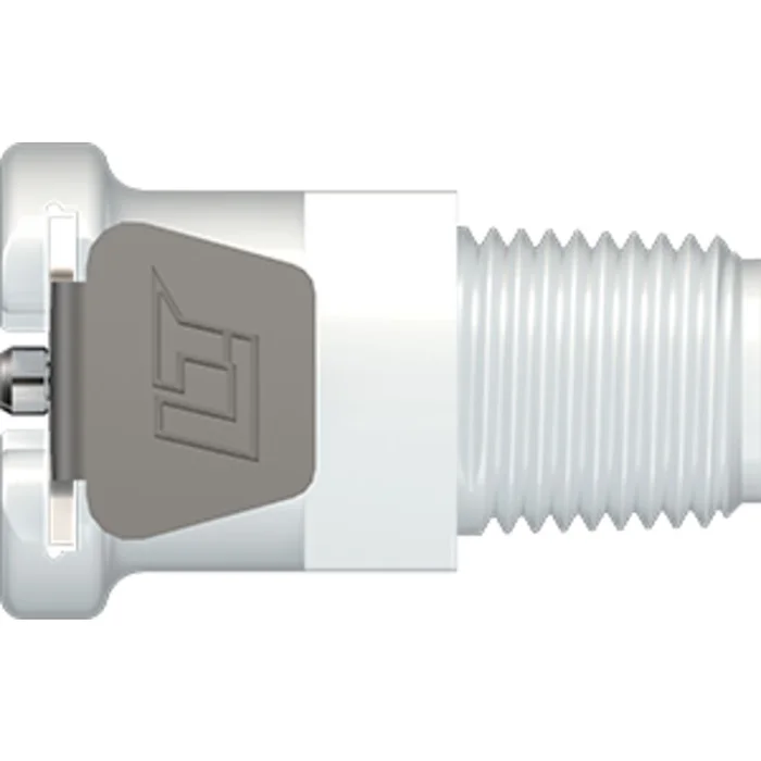 LinkTech 20AC Male Thread Socket, Valved, 1/8″ BSPT