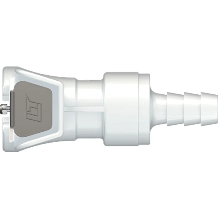 LinkTech 40AC Series Straight Female, Non-valved, 1/4″ HB, Natural Acetal