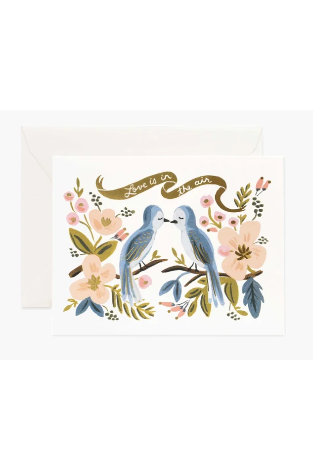 LOVE IS IN THE AIR CARD