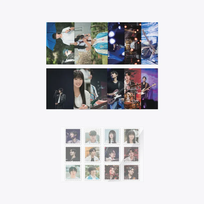 Lovely Runner POP-UP STORE OFFICIAL MD POSTCARD & STAMP STICKER SET