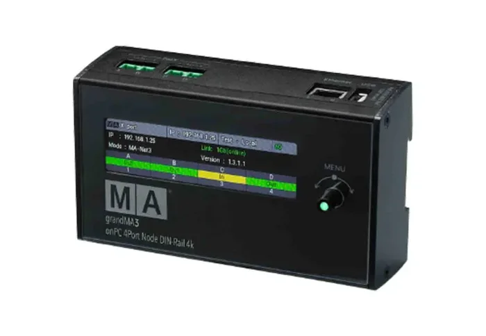 MA Lighting MA4023580 Grandma3 OnPC 4Port Node DIN-Rail 4k