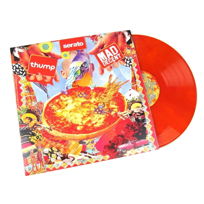 Mad Decent: Peyote Pizza Braykz – A Mad Decent x Thump x Serato Collaboration Control Vinyl (Colored Vinyl) Vinyl 2LP