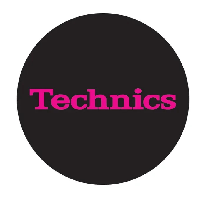Magma MGA60652 Technics Pink Logo Slipmats – Pair Fashion