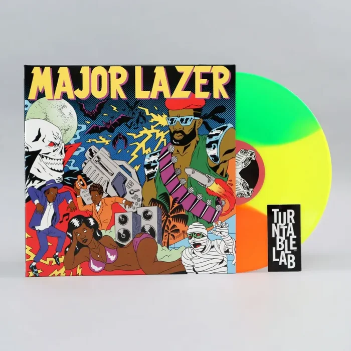 Major Lazer: Guns Don’t Kill People… Lazers Do (Colored Vinyl) Vinyl 2LP – Turntable Lab Exclusive