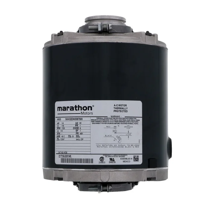 Marathon 803 NEMA 48YZ Frame RO/Carbonator Motor 1/4 HP 115V AC