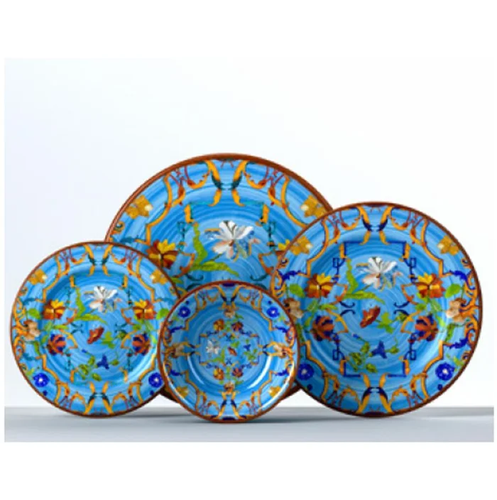 Mario Luca Giusti Pancale Melamine Turquoise Salad