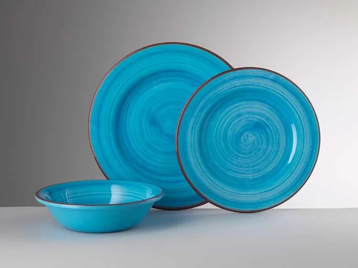 Mario Luca Giusti St. Tropez Melamine Turquoise Soup/Cereal Bowl