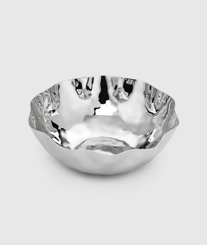 Mary Jurek Blossom Free Form 12″ Stainless Bowl