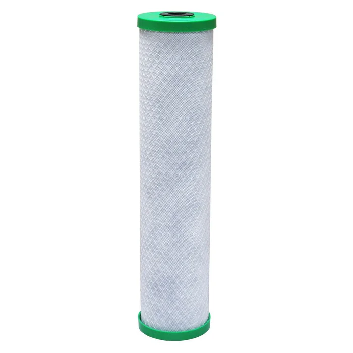 Matrikx Chloraguard 20″ BB 1 Micron Green Carbon Block Filter 36-450-20-GREEN