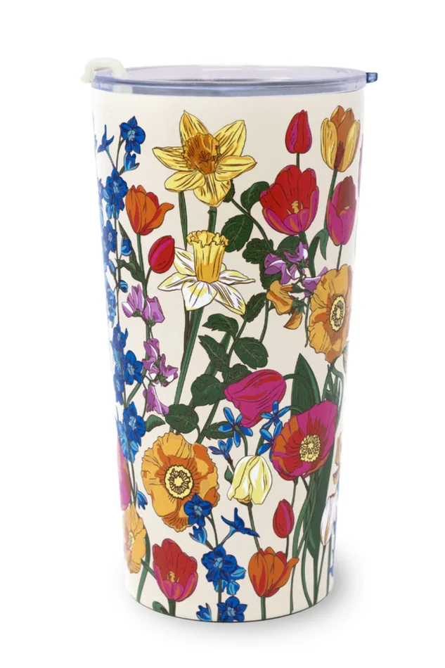MEADOW BOUQUET STAINLESS THERMAL MUG
