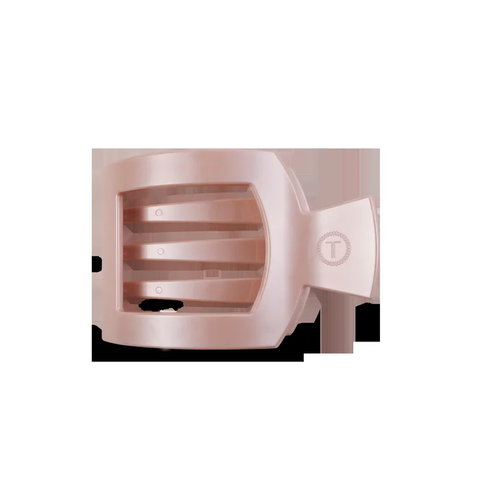 Medium Square Flat Hair Clip-Pearly Pink