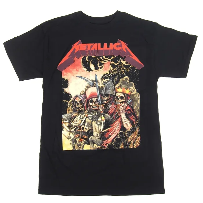 Metallica: The Four Horsemen Shirt – Black