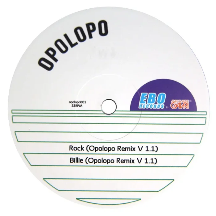 Michael Jackson: Rock With You / Billie Jean Opolopo Remixes Vinyl 12″