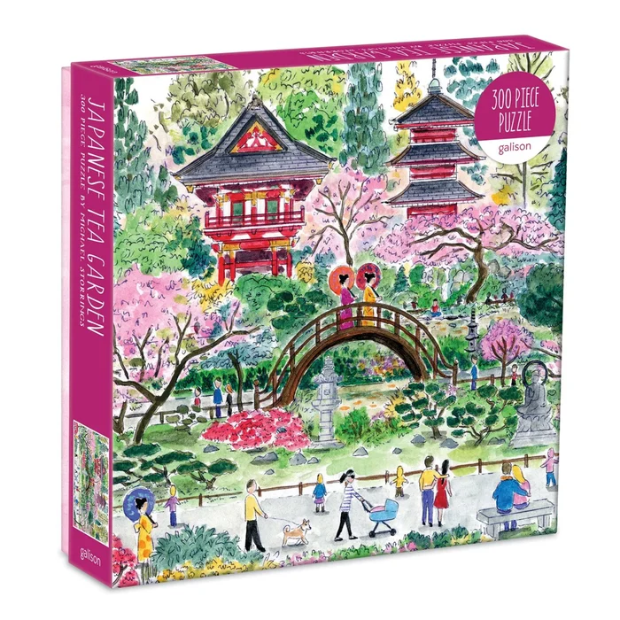 Michael Storrings Japanese Tea Garden 300 Piece Jigsaw Puzzle