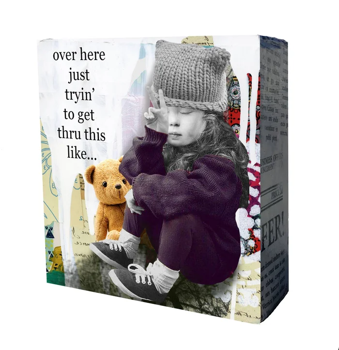 Mini Canvas – Get Thru This