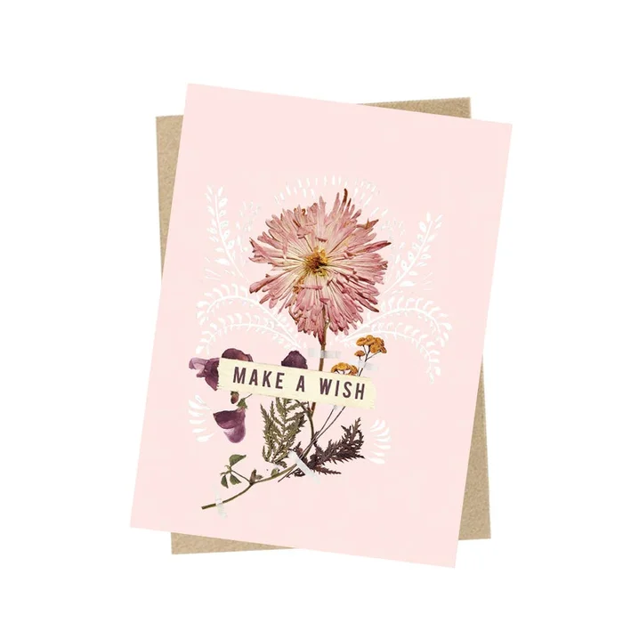 Mini Card – Pink Wish Birthday