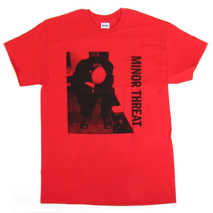 Minor Threat: LP Shirt – Red
