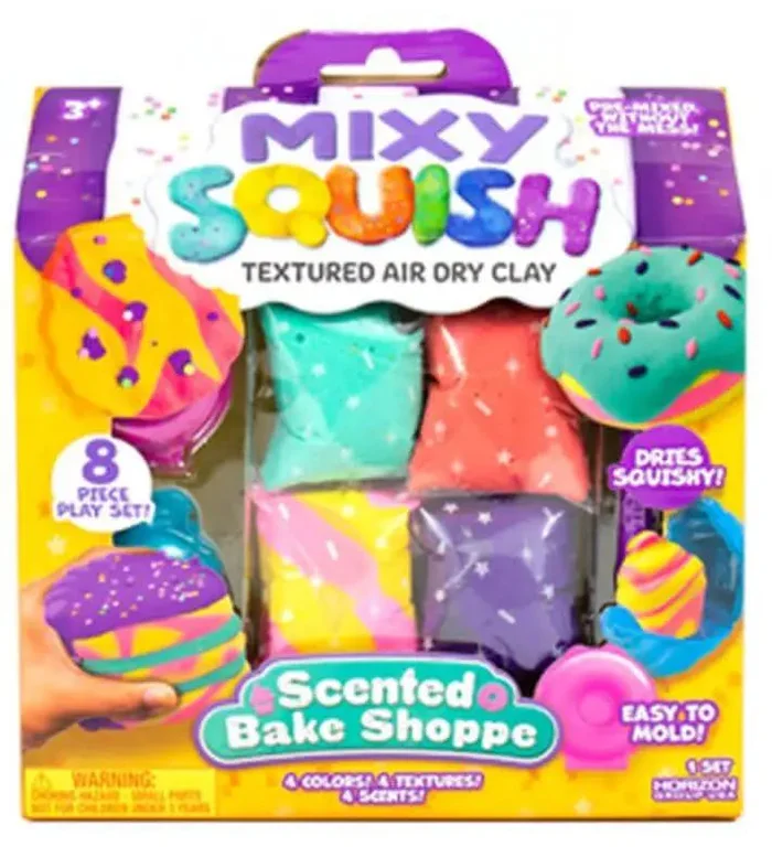 Mixy Squish Air Dry Clay – Scented Bake Shop (4 Colors)