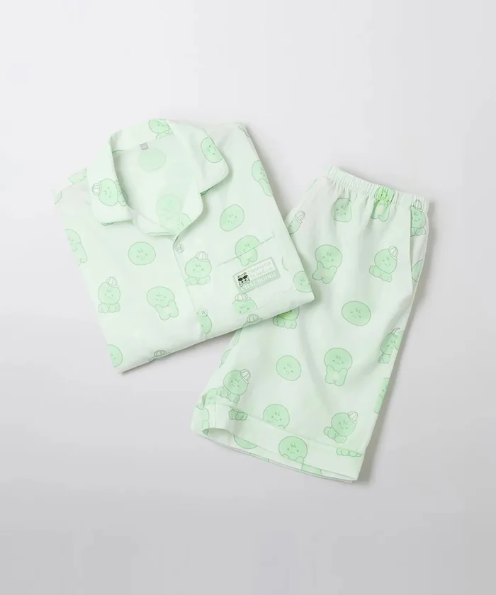 [MONMUNGCHI X SPAO] PAJAMA (LIGHT GREEN_CHAEBOOGI)