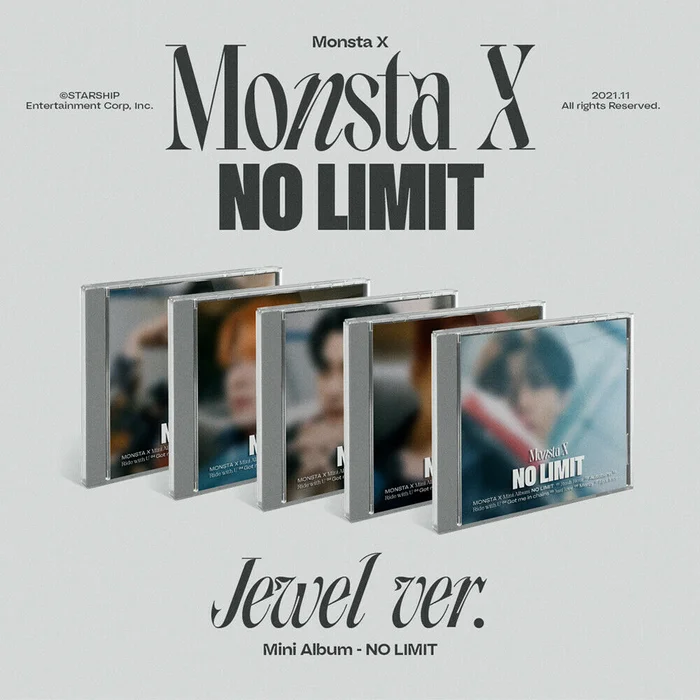 MONSTA X 10th Mini Album – No Limit (Jewel Ver)