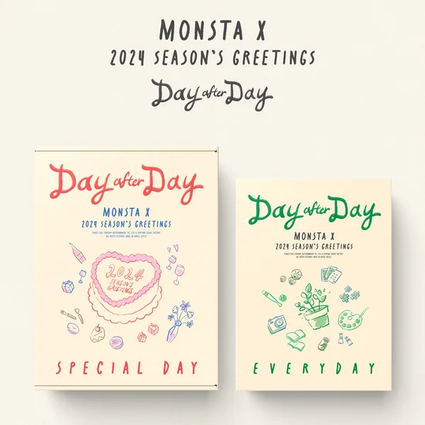 MONSTA X – 2024 SEASON’S GREETINGS [Day after Day] (SET ver.)
