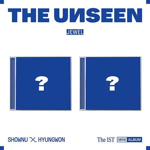 MONSTA X SHOWNU X HYUNGWON 1. Mini-Album – THE UNSEEN 1. MINI-ALBUM (JEWEL VER)
