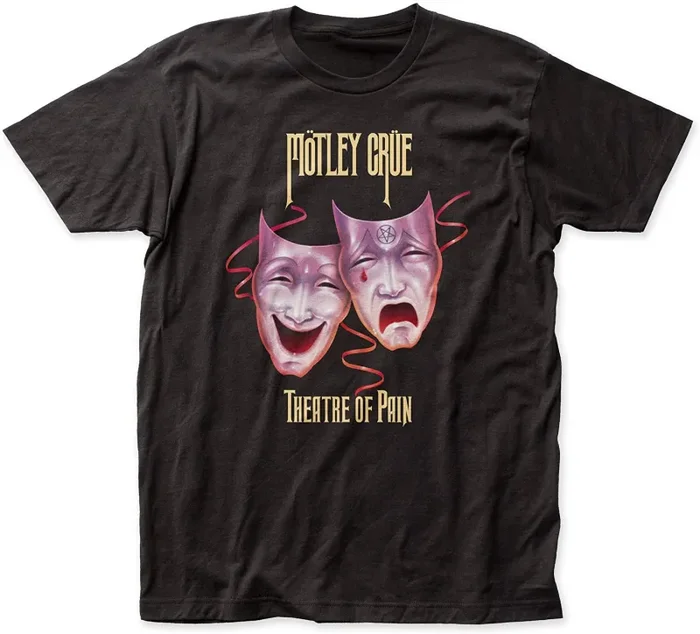 Motley Crue: Theatre Of Pain Shirt – Black
