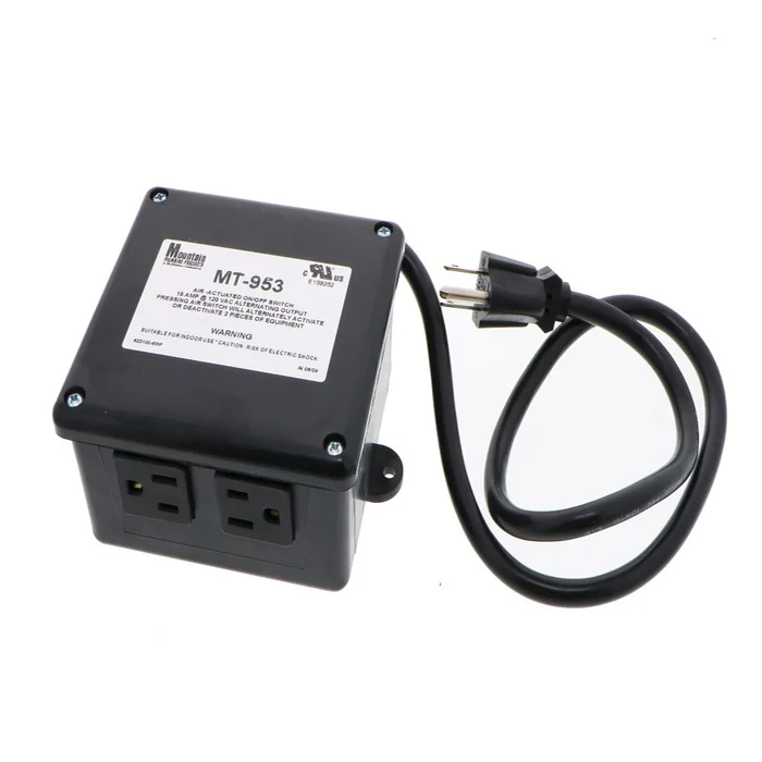 Mountain Plumbing MT953 Cabinet Mount Round Classic Touch Waste Disposer Air Switch