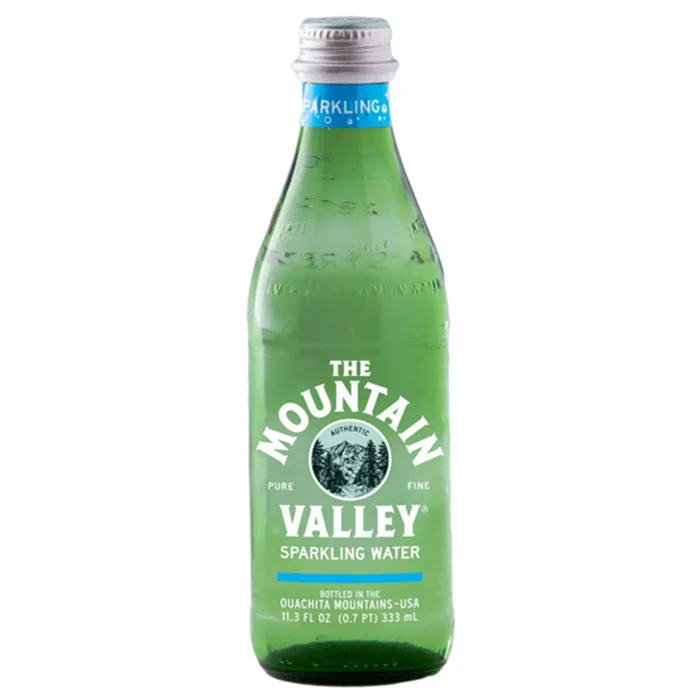 Mountain Valley Sparkling Water – 11 oz Glass (24 ct)