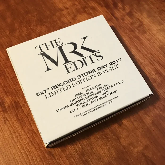Mr. K: Edits By Mr. K Vinyl 5×7″ Box Set (Record Store Day)