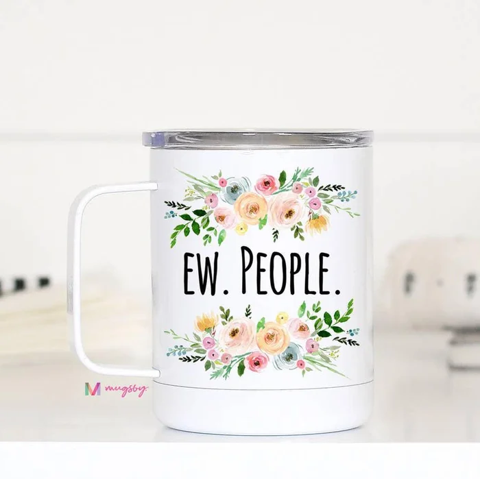 Mugs (Insulated Metal) – Ew People – 12oz