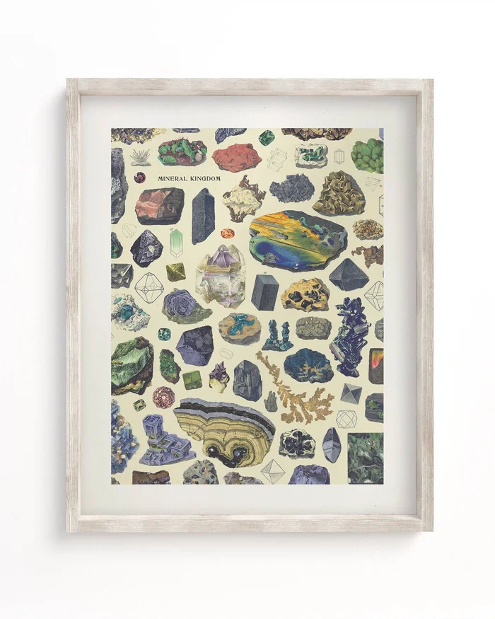 Museum Print – Gems & Minerals