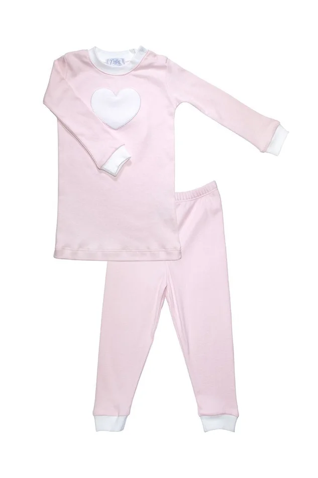 Nellapima Pink Heart Pajamas, Size 4