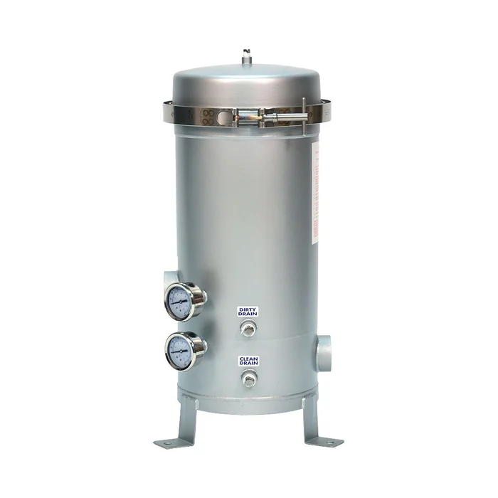 Neo-Pure BCJ40 Jumbo Filter Housing with V-Band Clamp