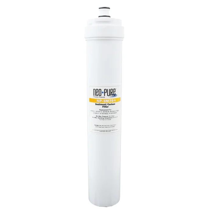 Neo-Pure NP-3M704 SQC Compatible Carbon Pre/Post Filter