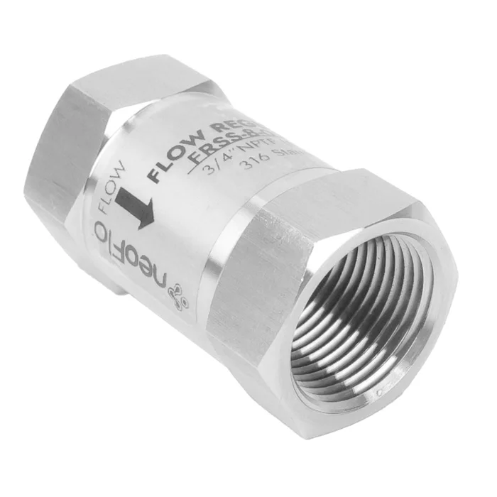 Neo-Pure Stainless Steel Flow Control 8 GPM 316ss 3/4 FPT