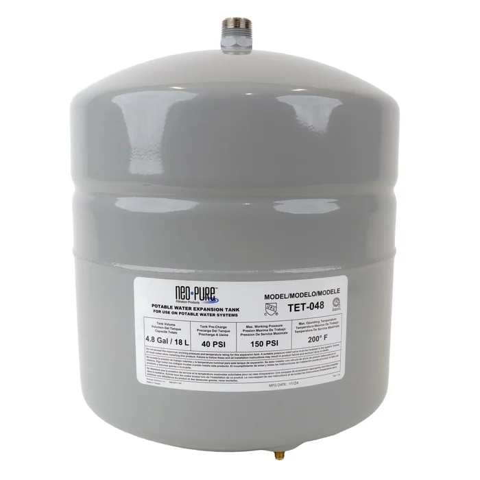 Neo-Pure Thermal Expansion Tank 4.8 gal 3/4 MNPT