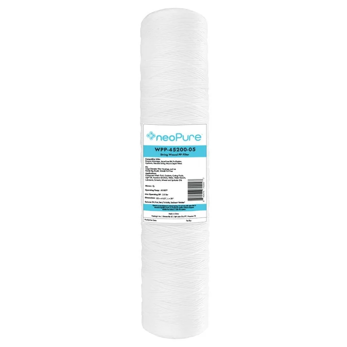 Neo-Pure WPP-45200-05 20″ Surfactant Free BB String Wound Filter 5 Micron