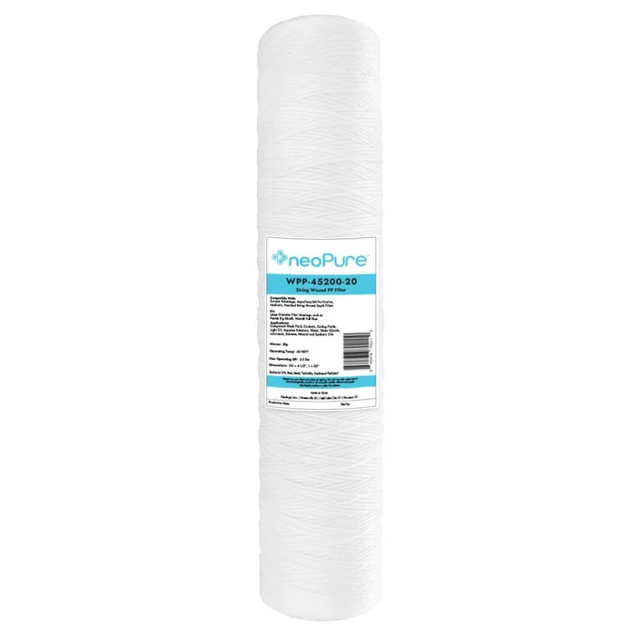 Neo-Pure WPP-45200-20 20″ Surfactant Free BB String Wound Filter 20 Micron