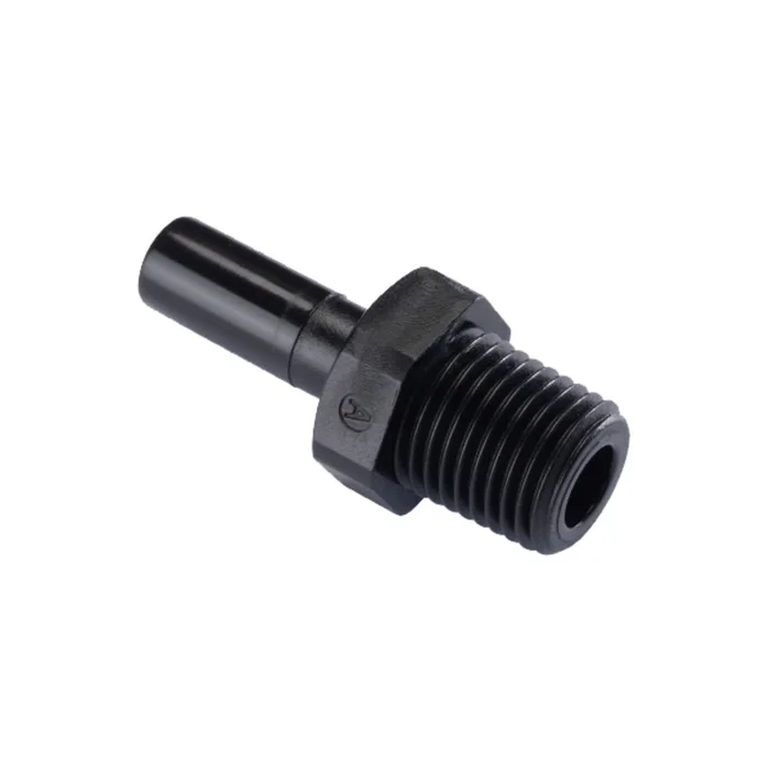 NeoFit – Acetal Black Stem Adapter 1/2″ stem x 3/8″ NPTF