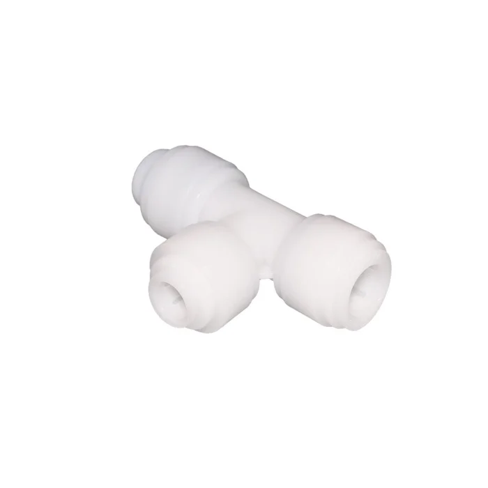 NeoFit – Acetal Natural White Union Tee 4mm(5/32″) tube