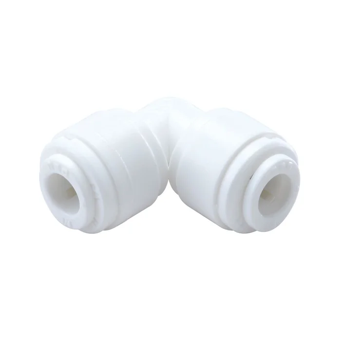 NeoFit – Acetal White Union Elbow 1/4″ tube x 1/4″ tube