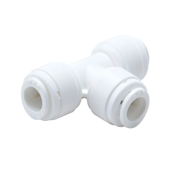 NeoFit – Acetal White Union Tee 3/8″ tube