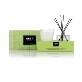 Nest Fragrances Bamboo Petite Candle & Diffuser Set
