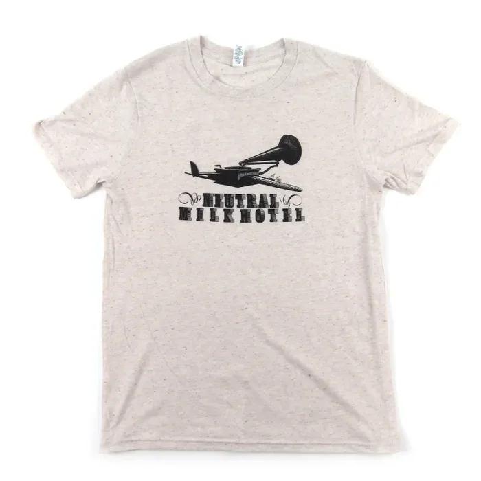 Neutral Milk Hotel: Aeroplane 20th Anniversary Shirt – Oatmeal
