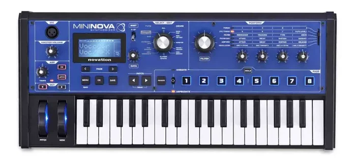 Novation MININOVA 37-key Synthesizer with Vocoder