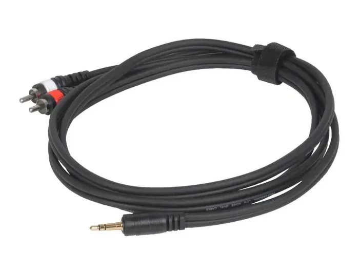 Odyssey 1/8″ Stereo Male to Dual RCA Male Pro-Link Cable